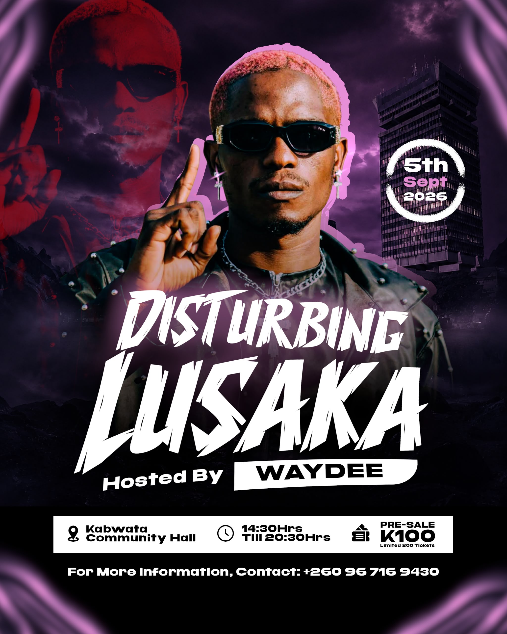 DISTURBING LUSAKA: A NEW WAVE OF ENERGY HITS THE CITY
